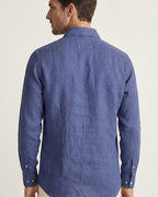 Capri Linnenhemd in Marineblauw – Lichtgewicht en Ademend