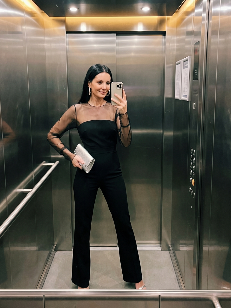 Oksana | Elegante jumpsuit met getailleerd bovenstuk en wijde pijpen