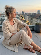 Linnea | Lichte linnen-set – ademend & stijlvol