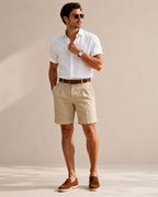 Herren-Shorts mit Bundfalten – Elegant & Bequem