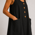 Maud | Kleid aus Baumwolle und Leinen
