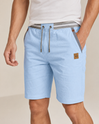 Leichte Sommer-Shorts mit Kordelzug