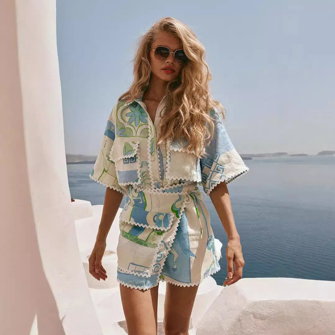 Dolce | Elegante zomeroutfit – lichte, stijlvolle zomerse look