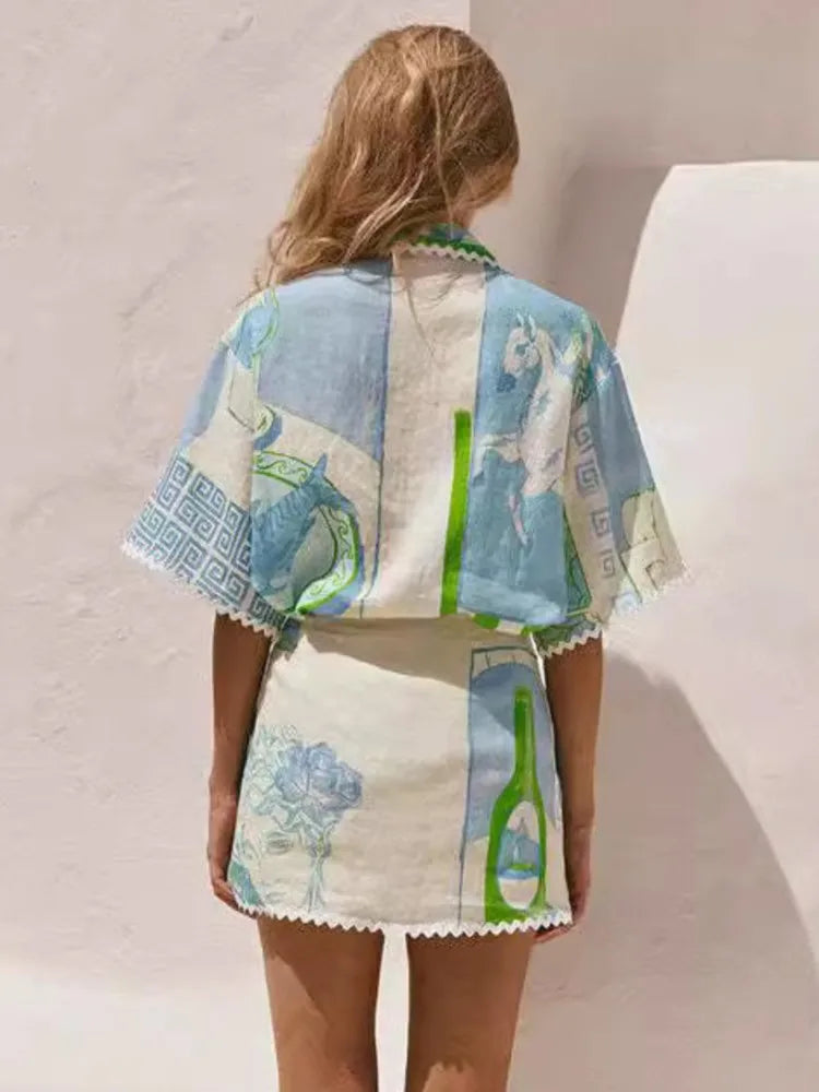 Dolce | Elegante zomeroutfit – lichte, stijlvolle zomerse look