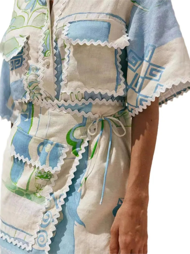 Dolce | Elegante zomeroutfit – lichte, stijlvolle zomerse look