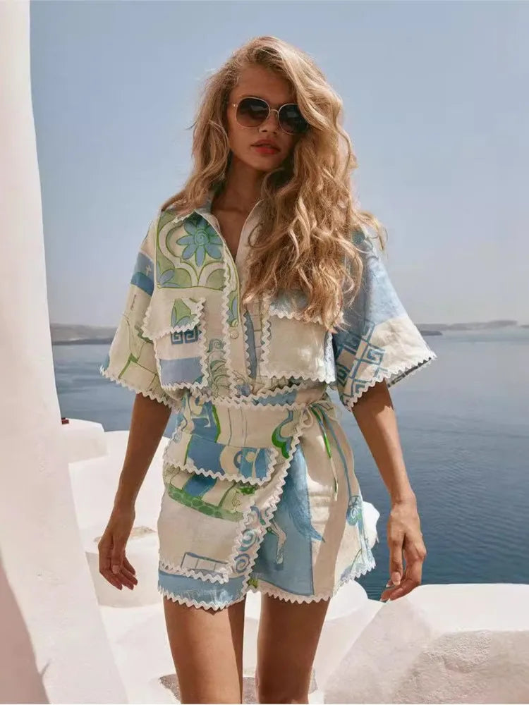 Dolce | Elegante zomeroutfit – lichte, stijlvolle zomerse look