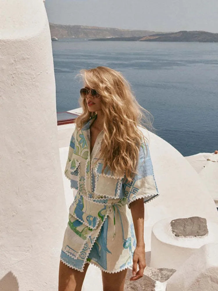 Dolce | Elegante zomeroutfit – lichte, stijlvolle zomerse look