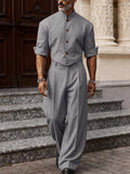 Schickes Nadelstreifen-Koordinations-Set für einen mühelosen Smart-Casual-Look