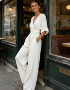 Karin | Stijlvolle jumpsuit met wijde pijpen – tijdloos elegant