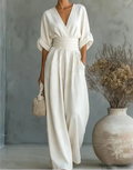 Karin | Stijlvolle jumpsuit met wijde pijpen – tijdloos elegant